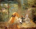 En la terraza Berthe Morisot